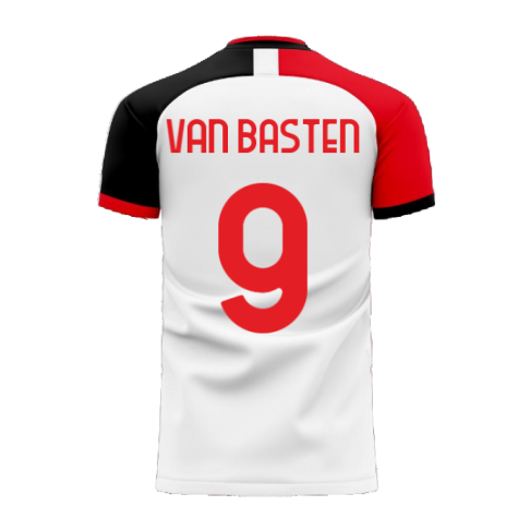 Milan 2024-2025 Away Concept Football Kit (Libero) (VAN BASTEN 9)