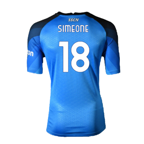 Napoli 2022-23 Home Shirt (S) (Excellent) (Simeone 18)