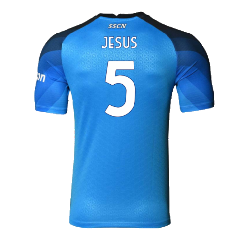 Napoli 2022-23 Player Issue Home Shirt (M) (Excellent) (Jesus 5)