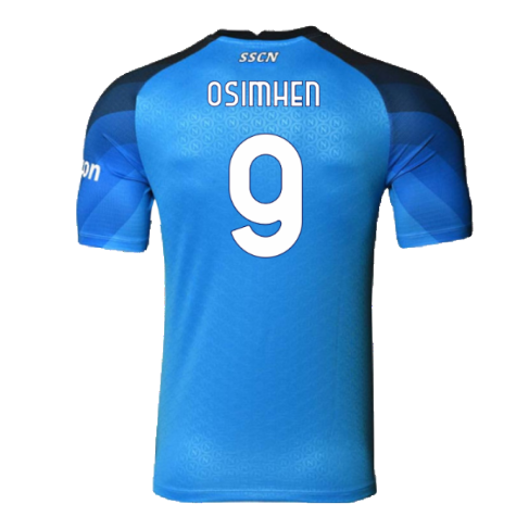 Napoli 2022-23 Player Issue Home Shirt (S) (Excellent) (Osimhen 9)