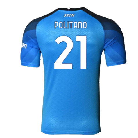 Napoli 2022-23 Player Issue Home Shirt (L) (Excellent) (Politano 21)