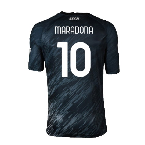 Napoli 2022-23 Third Shirt (L) (Very Good) (Maradona 10)