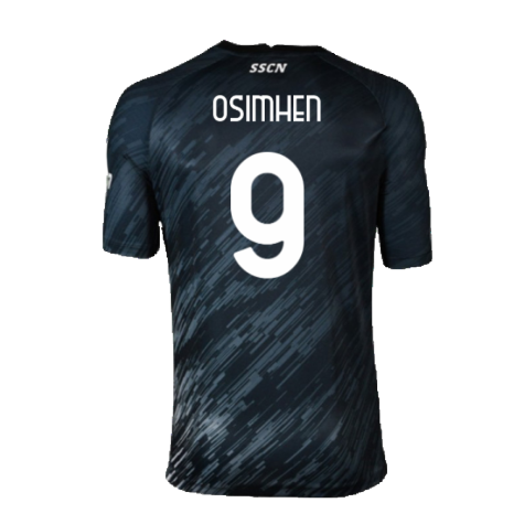 Napoli 2022-23 Third Shirt (M) (Excellent) (Osimhen 9)