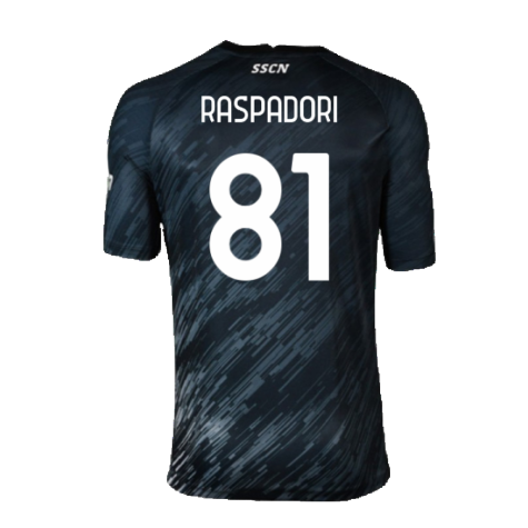 Napoli 2022-23 Third Shirt (XL) (Excellent) (Raspadori 81)