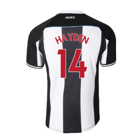 Newcastle United 2021-22 Home Shirt (M) (Very Good) (HAYDEN 14)