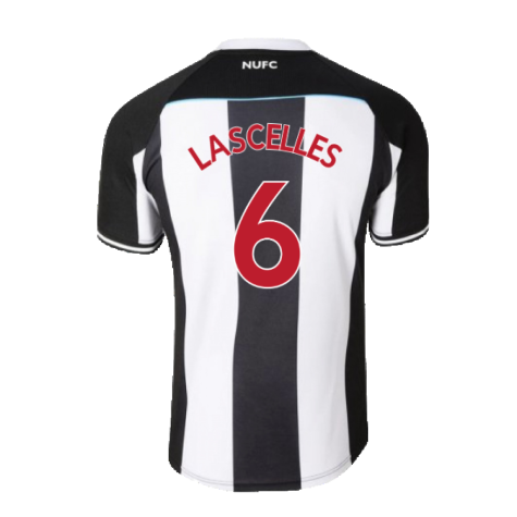 Newcastle United 2021-22 Home Shirt (M) (Very Good) (LASCELLES 6)