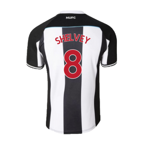 Newcastle United 2021-22 Home Shirt (M) (Mint) (SHELVEY 8)