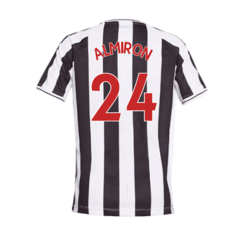 Newcastle United 2022-23 Home Shirt (Sponsorless) (M) (Excellent) (ALMIRON 24)