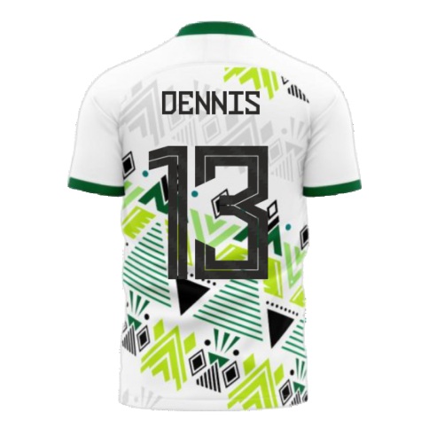 Nigeria 2024-2025 Away Concept Football Kit (Libero) (DENNIS 13) - Womens