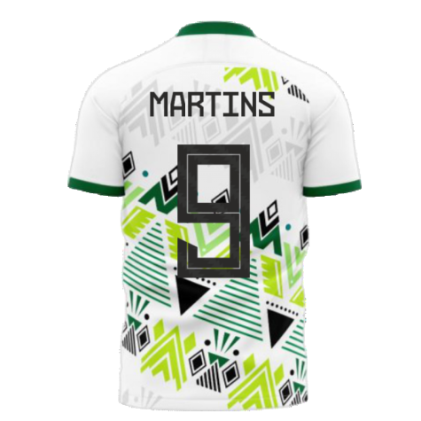 Nigeria 2024-2025 Away Concept Football Kit (Libero) (MARTINS 9) - Womens