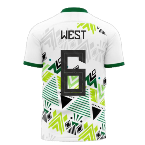 Nigeria 2024-2025 Away Concept Football Kit (Libero) (WEST 6)