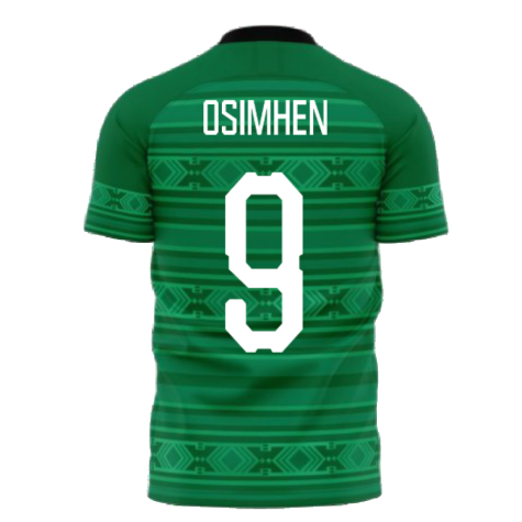 Nigeria 2020-2021 Home Concept Kit (Fans Culture) (OSIMHEN 9)