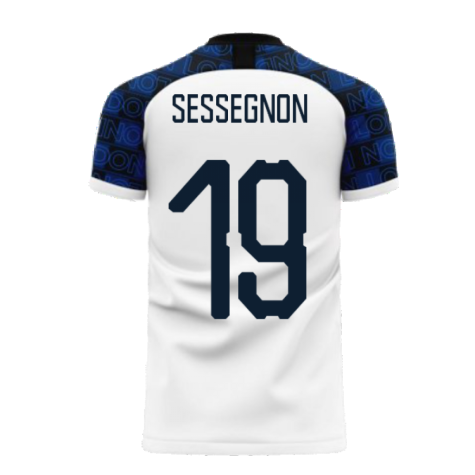 North London 2024-2025 Home Concept Football Kit (Libero) (SESSEGNON 19)