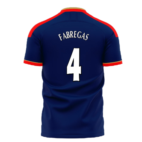 North London Reds 2006 Style Away Concept Shirt (Libero) (Fabregas 4)