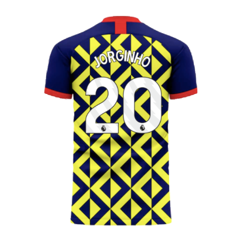 North London Reds 2024-2025 Away Concept Shirt (Libero) (Jorginho 20)