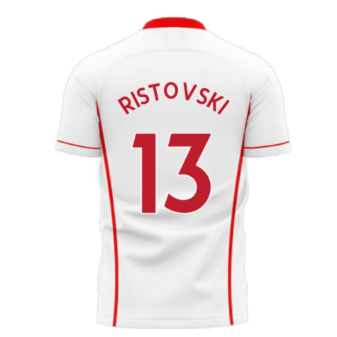 North Macedonia 2024-2025 Away Concept Shirt (Libero) (RISTOVSKI 13)