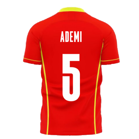 North Macedonia 2024-2025 Home Concept Shirt (Libero) (ADEMI 5)