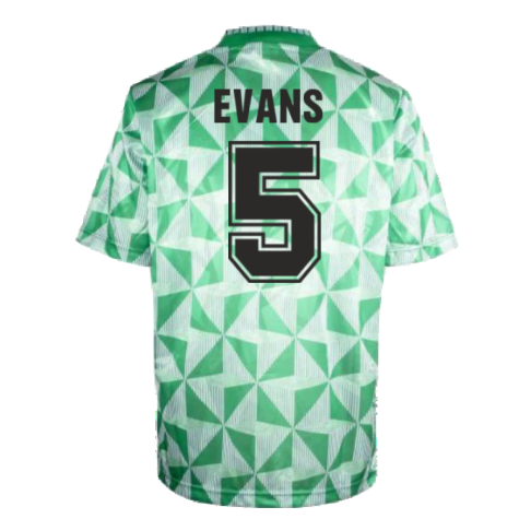 Northern Ireland 1990 Home Retro Shirt (EVANS 5)