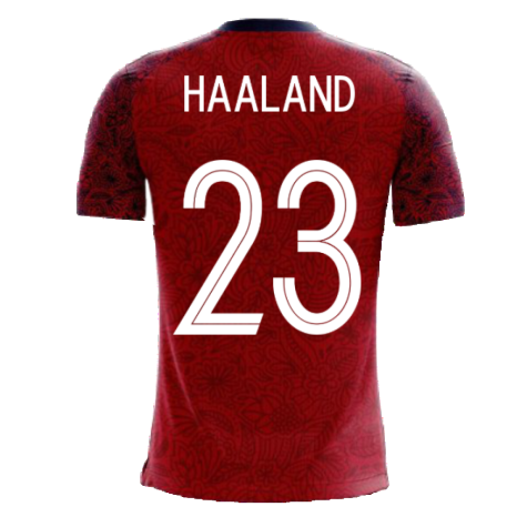 Norway 2024-2025 Home Concept Football Kit (Airo) (HAALAND 23)