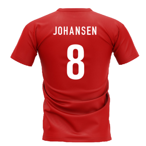 Norway Team T-Shirt - Red (Johansen 8)