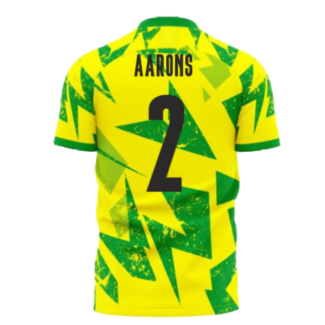 Norwich 2024-2025 Home Concept Football Kit (Libero) (Aarons 2)