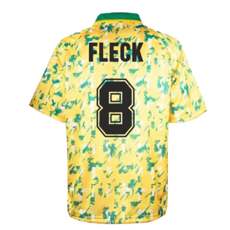 Norwich City 1993 Home Retro Shirt (FLECK 8)