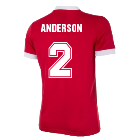 Nottingham Forest 1979 European Cup Final Retro Football Shirt (Anderson 2)