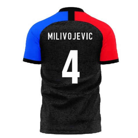 Palace 2024-2025 Away Concept Football Kit (Libero) (MILIVOJEVIC 4)