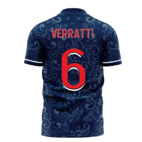 Paris 2024-2025 Home Concept Football Kit (Libero) (VERRATTI 6)