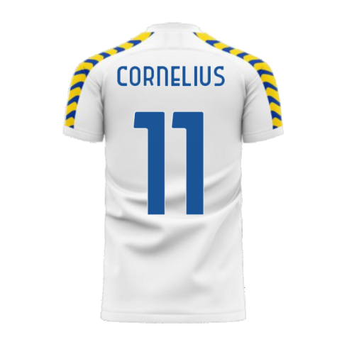 Parma 2024-2025 Home Concept Football Kit (Libero) (CORNELIUS 11)