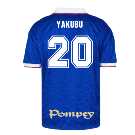 Portsmouth 1998 Admiral Retro Football Shirt (Yakubu 20)