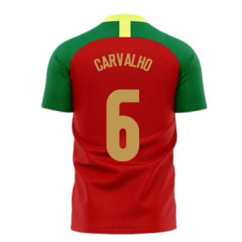 Portugal 2024-2025 Home Concept Football Kit (Airo) (CARVALHO 6)