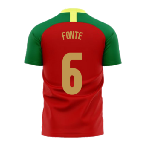 Portugal 2024-2025 Home Concept Football Kit (Airo) (Fonte 6)