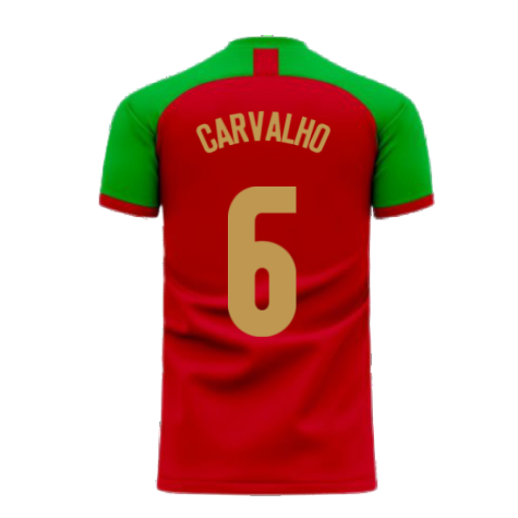 Portugal 2020-2021 Home Concept Football Kit (Fans Culture) (CARVALHO 6)