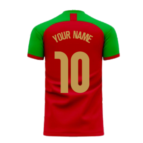 Portugal 2020-2021 Home Concept Football Kit (Fans Culture) (Your Name)