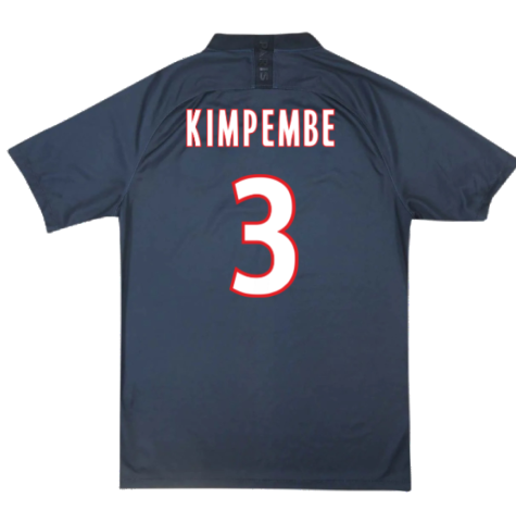 PSG 2019-20 Fourth Shirt (S) (KIMPEMBE 3) (BNWT)