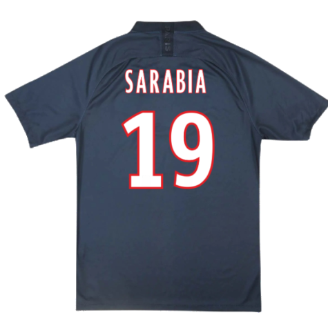 PSG 2019-20 Fourth Shirt (S) (Sarabia 19) (BNWT)