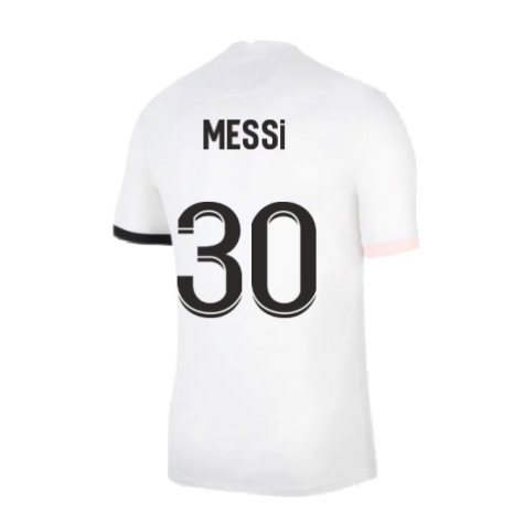 PSG 2021-2022 Away Shirt (Kids) (MESSI 30)