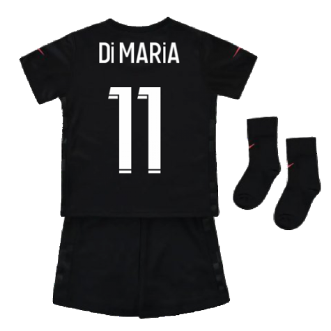 PSG 2021-2022 Infants 3rd Kit (DI MARIA 11)