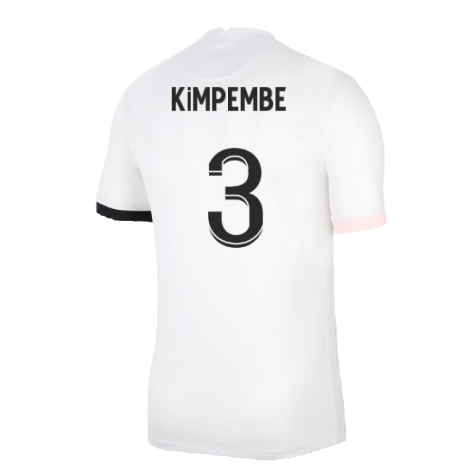 PSG 2021-2022 Vapor Away Shirt (KIMPEMBE 3)