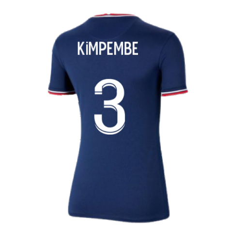 PSG 2021-2022 Womens Home Shirt (KIMPEMBE 3)