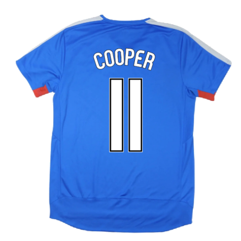 Rangers 2015-16 Home Shirt ((Excellent) S) (COOPER 11)