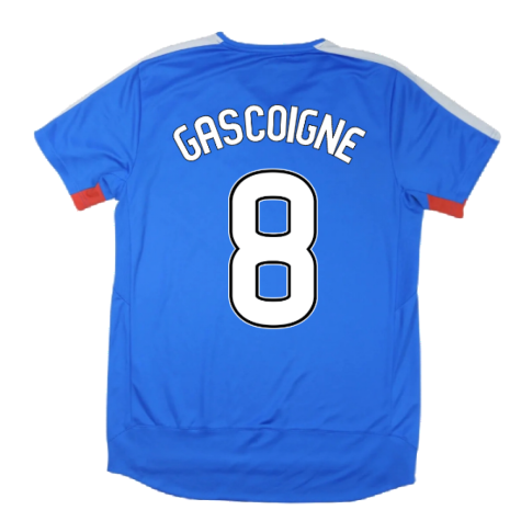 Rangers 2015-16 Home Shirt ((Excellent) S) (GASCOIGNE 8)