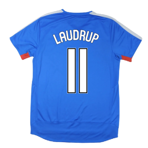 Rangers 2015-16 Home Shirt ((Excellent) S) (LAUDRUP 11)