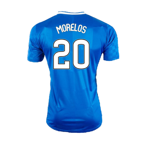 Rangers 2016-17 Home Shirt (S) (Excellent) (Morelos 20)