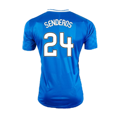 Rangers 2016-17 Home Shirt (S) (Excellent) (Senderos 24)