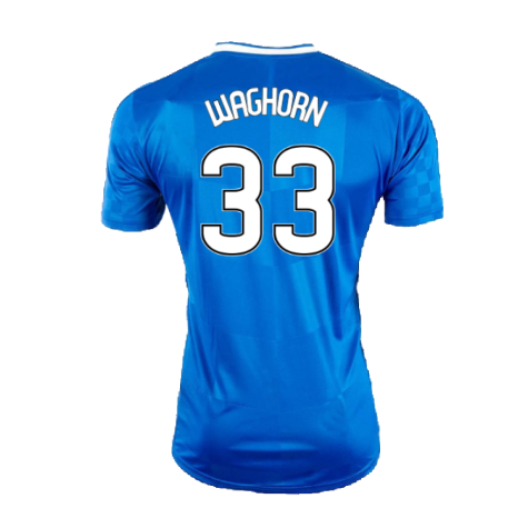 Rangers 2016-18 Home Shirt (M) (Very Good) (Waghorn 33)