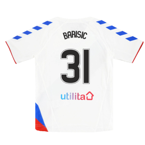 Rangers 2018-19 Away Shirt (S) (Very Good) (Barisic 31)
