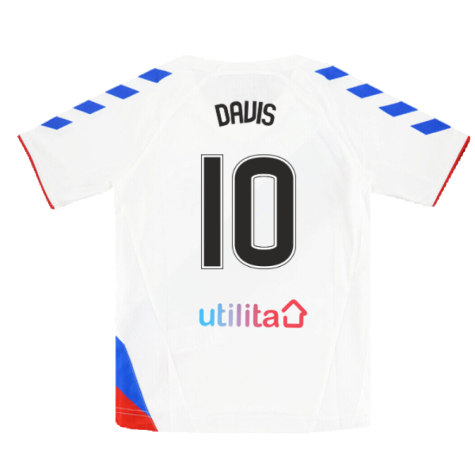 Rangers 2018-19 Away Shirt (S) (Very Good) (Davis 10)