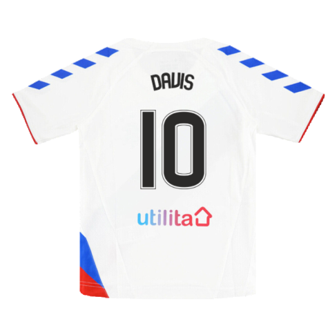 Rangers 2018-19 Away Shirt (Sponsorless) (SB) (BNWT) (Davis 10)